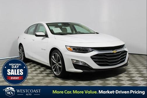 Summit White 2024 Chevrolet Malibu FWD 2LT