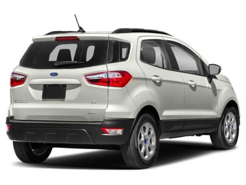 White Platinum Metallic Tri-Coat 2021 Ford EcoSport SE