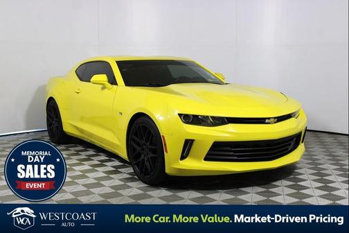 Bright Yellow 2017 Chevrolet Camaro 1LT