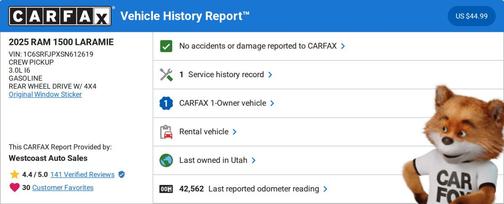 2025 RAM 1500 Laramie