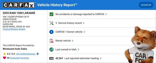 2025 RAM 1500 Laramie