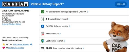 2025 RAM 1500 Laramie