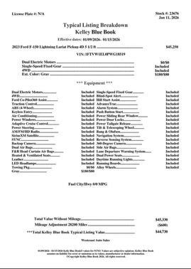 2023 Ford F-150 Lightning LARIAT