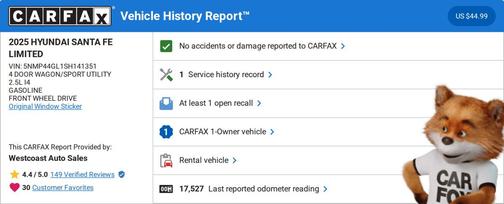 2025 Hyundai SANTA FE Limited