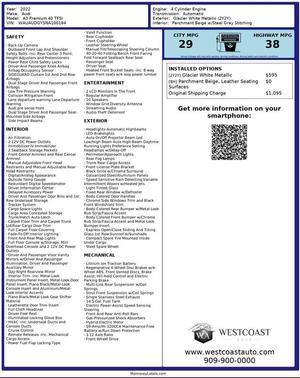 2022 Audi A3 Premium