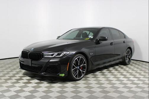 Black Sapphire Metallic 2023 BMW 530e Base