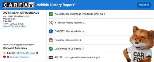 2024 Nissan ARIYA ENGAGE