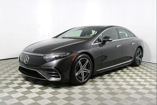 Graphite Grey Metallic 2024 Mercedes-Benz EQS 450 4MATIC
