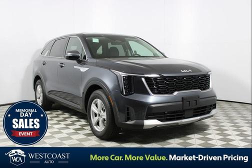 Gravity Grey 2024 Kia Sorento LX