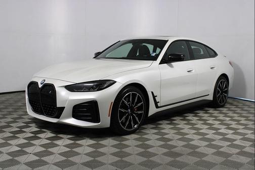 Mineral White Metallic 2023 BMW i4 Gran Coupe eDrive40