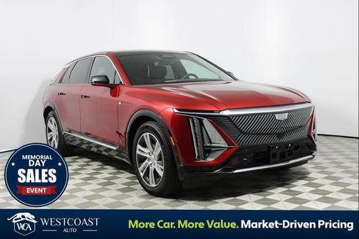 Radiant Red Tintcoat 2024 Cadillac LYRIQ Tech