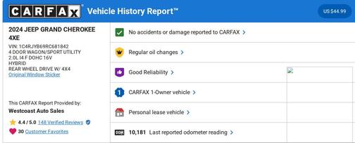 2024 Jeep Grand Cherokee 4xe Base