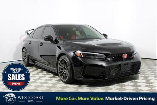 Crystal Black Pearl 2025 Honda Civic Type R