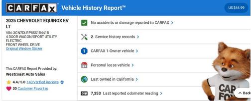 2025 Chevrolet Equinox EV LT