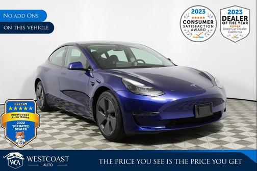 2022 Tesla Model 3 Standard Range