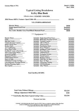 2024 Nissan ARIYA VENTURE+