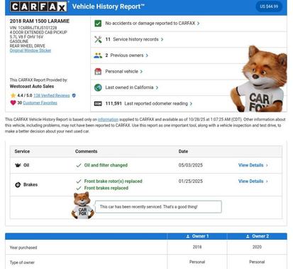 2018 RAM 1500 Laramie