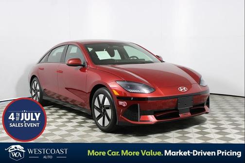 Ultimate Red 2024 Hyundai IONIQ 6 SE