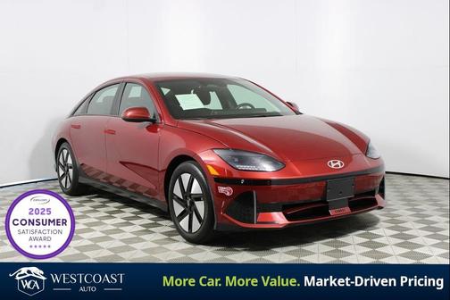 Ultimate Red 2024 Hyundai IONIQ 6 SE