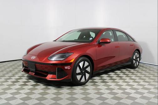 Ultimate Red 2024 Hyundai IONIQ 6 SE