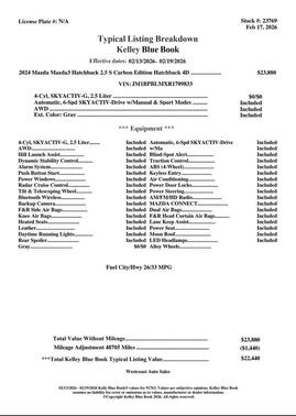 2024 Mazda Mazda3 AWD