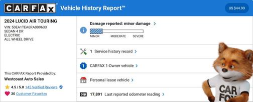 2024 Lucid Air Touring