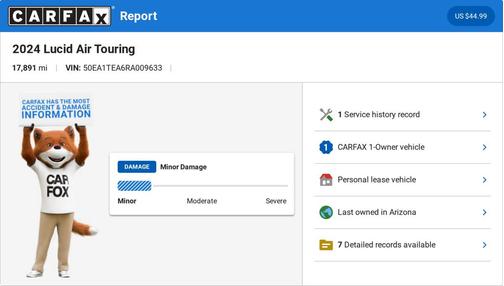 2024 Lucid Air Touring