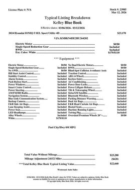 2024 Hyundai IONIQ 5 SEL