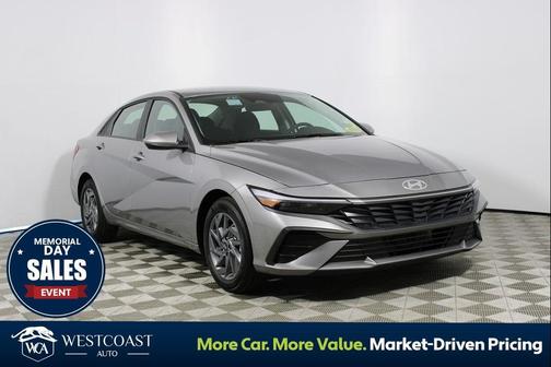 Fluid Metal 2025 Hyundai ELANTRA HEV Blue