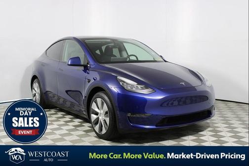 Deep Blue Metallic 2021 Tesla Model Y Long Range Dual Motor All-Wheel Drive