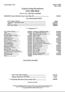 2025 BMW 228 Gran Coupe xDrive