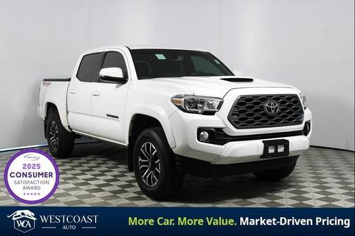 Super White 2020 Toyota Tacoma TRD Sport