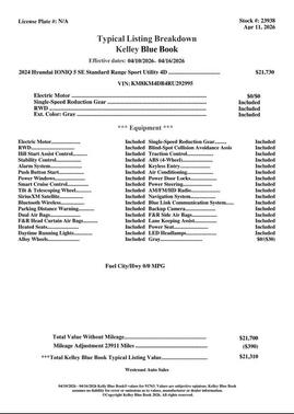 2024 Hyundai IONIQ 5 SE Standard Range