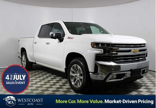 Summit White 2020 Chevrolet Silverado 1500 LTZ