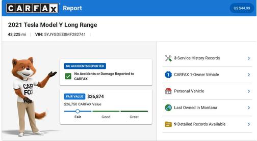 Red Multi-Coat 2021 Tesla Model Y Long Range Dual Motor All-Wheel Drive