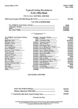 2024 Toyota Tundra SR5