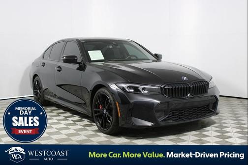 Black Sapphire Metallic 2024 BMW 330e 330e