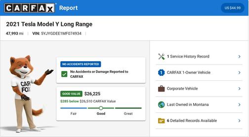 Pearl White Multi-Coat 2021 Tesla Model Y Long Range Dual Motor All-Wheel Drive