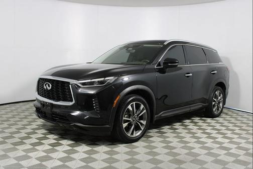 Mineral Black 2023 INFINITI QX60 Luxe