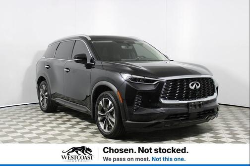 Mineral Black 2023 INFINITI QX60 Luxe