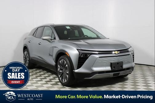 Sterling Gray Metallic 2025 Chevrolet Blazer EV AWD LT