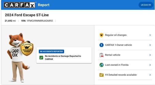2024 Ford Escape ST-Line