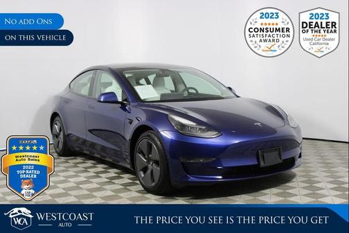 2022 Tesla Model 3 Standard Range