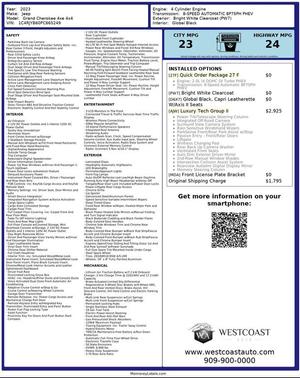 2023 Jeep Grand Cherokee 4xe Base