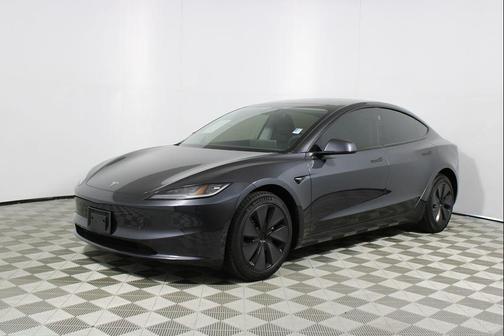 Stealth Grey 2025 Tesla Model 3 Long Range