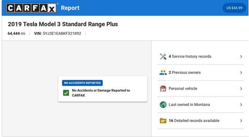 Pearl White Multi-Coat 2019 Tesla Model 3 Standard Range Plus