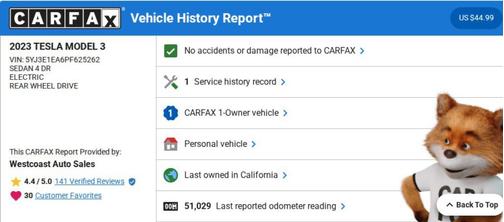 2023 Tesla Model 3 Standard Range