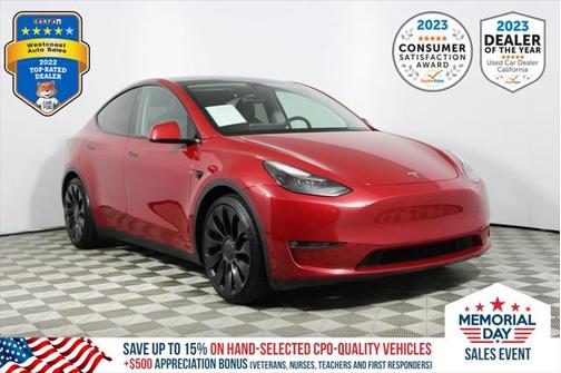 2022 Tesla Model Y Performance Dual Motor All-Wheel Drive