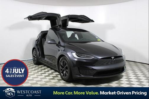Stealth Grey 2024 Tesla Model X Long Range