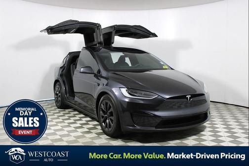 Stealth Grey 2024 Tesla Model X Long Range
